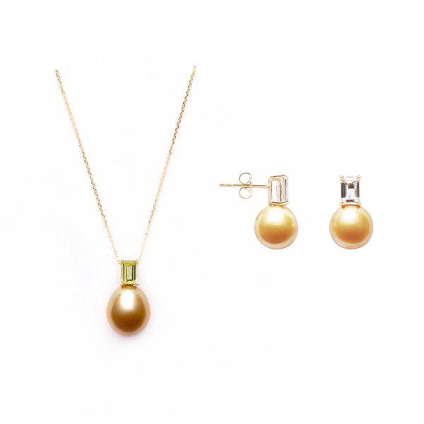 Daniella Earrings and Pendant Set