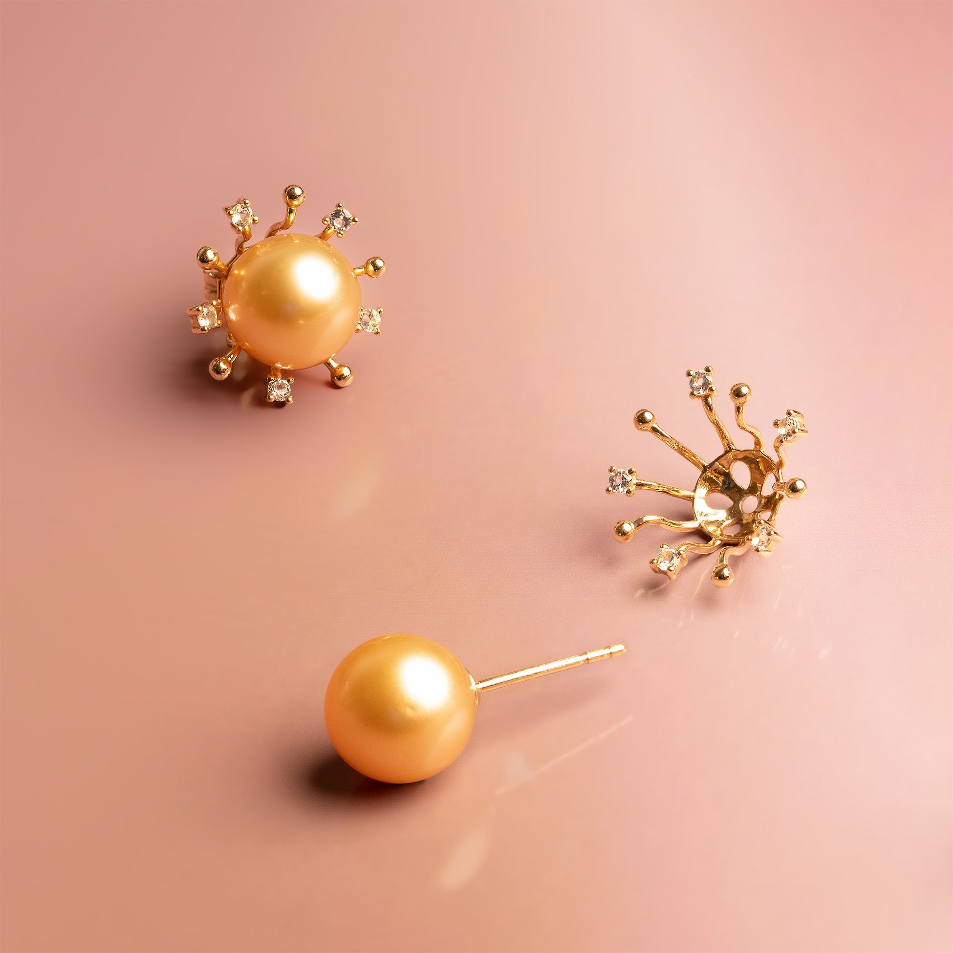Sun and Stars Earrings